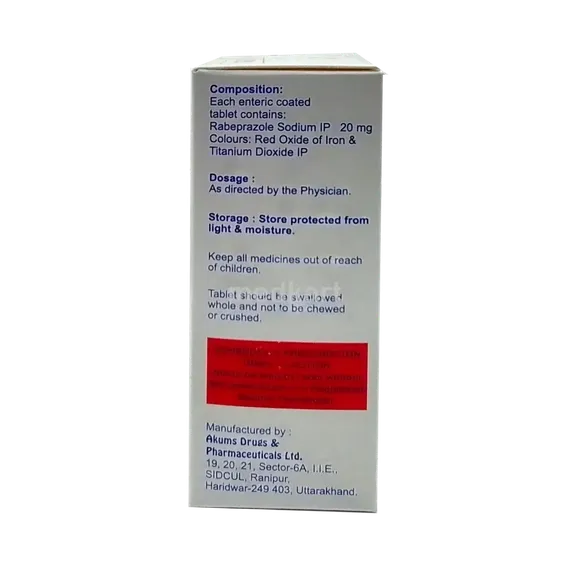 rabewal 20mg tablet 10's
